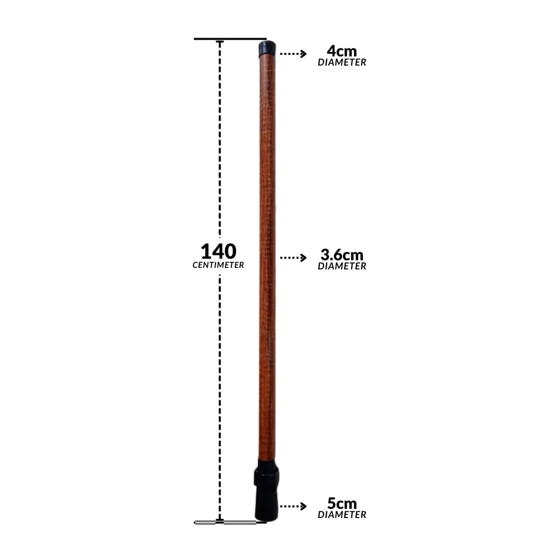 TATA Agrico Heavy-Duty Hoe Weeder — 140cm, 1.6kg, Extended Reach With Wrench & Cloth
