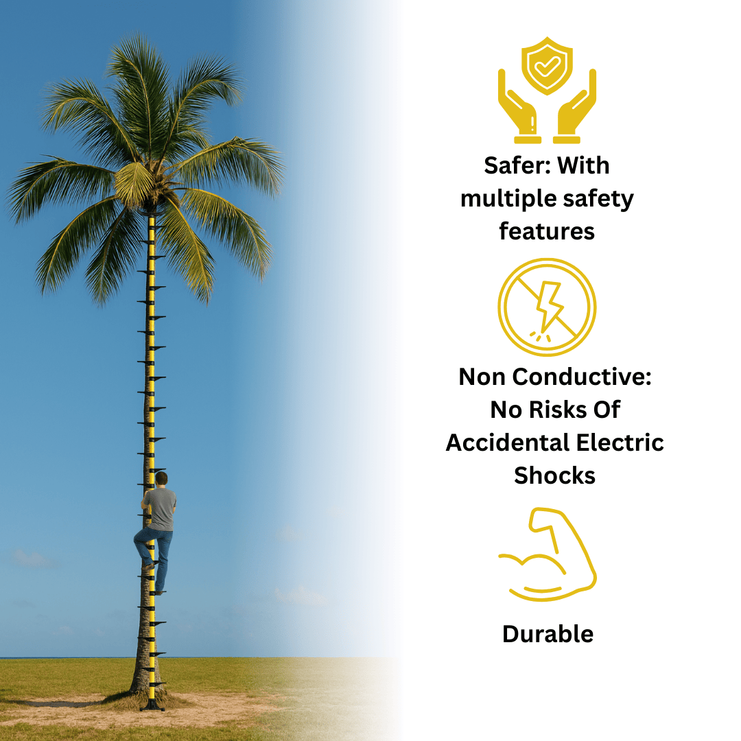 Paratis FRP Fiberglass Extension Ladder Product Image